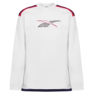 Image of Reebok Team Sports Crew Sweatshirt Mens - White
