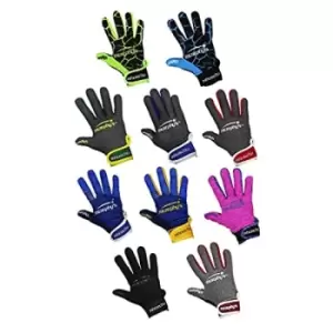 Image of Murphy's Gaelic Gloves Junior Black/Lime 4 / Under 8