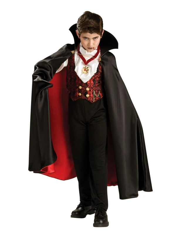 Image of Rubies Kids Deluxe Transylvanian Vampire Costume Multi unisex