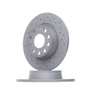 Image of ZIMMERMANN Brake disc VW,AUDI,SKODA 600.3241.52 1K0615601AA,5Q0615601D,1K0615601AA Brake rotor,Brake discs,Brake rotors 5Q0615601D