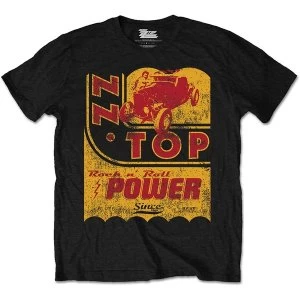 Image of ZZ Top - Speed Oil Unisex Medium T-Shirt - Black