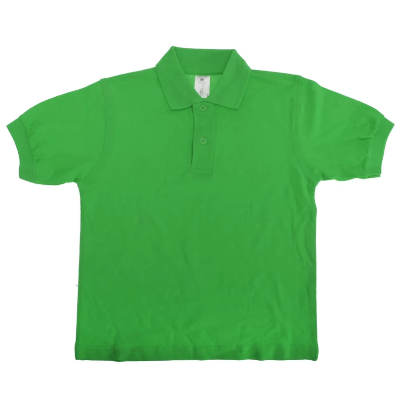 Image of B&C Safran Polo Shirt in Jade Size: 7-8 Years Jade Unisex 7-8 Years