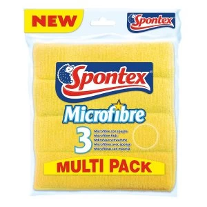 Image of Spontex Microfibre Pads - 3 Pack