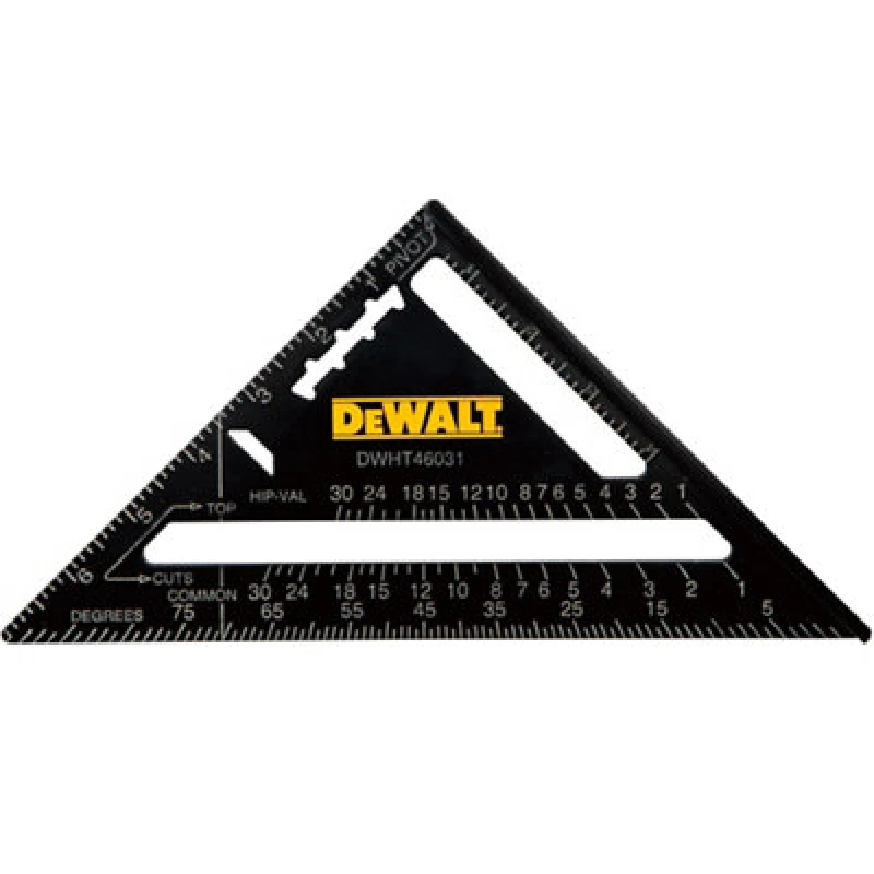 Image of DEWALT Aluminium Quick Rafter Square DHT046031 Length: 180mm