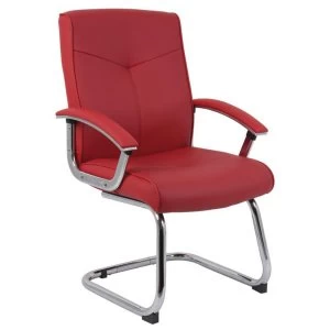 Image of Teknik Hoxton Visitor Chair - Red