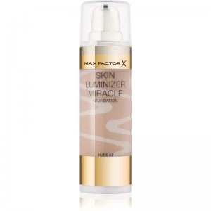 Image of Max Factor Skin Luminizer Miracle Illuminating Foundation Shade 47 Nude 30ml