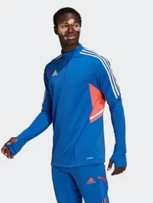 Image of adidas Condivo 22 Predator Track Top, Blue Size M Men