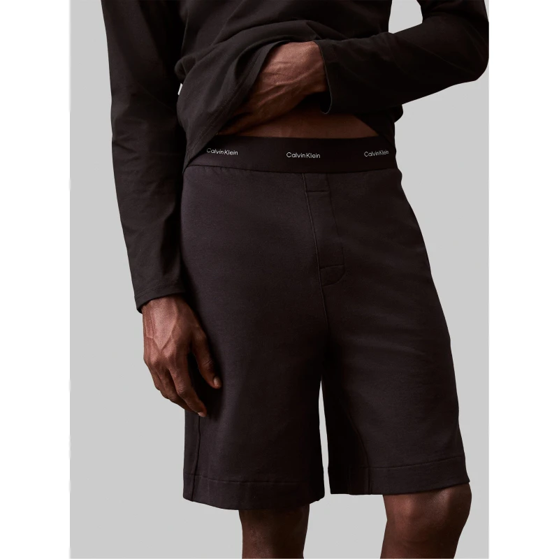 Image of Calvin Klein SLEEP SHORT Jersey Shorts S Black 47416803350