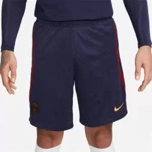 Image of Nike Paris Saint Germain Strike Shorts 2023 2024 Adults - Blue
