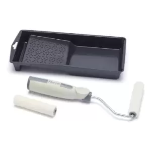 Image of Harris Seriously Good 4" Woodwork Stain and Varnish Set