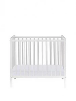 Image of Little Acorns Classic Space Saver Cot, White