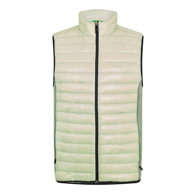 Image of Boss Mens V Techno Gilet Open Green male S