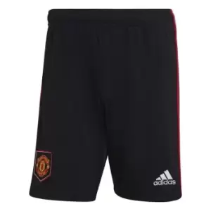 Image of adidas Manchester United FC Away Shorts 2022 2023 Mens - Black