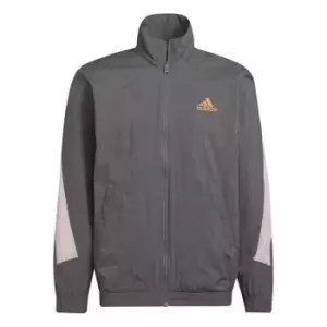 Image of adidas Track Top - Grey