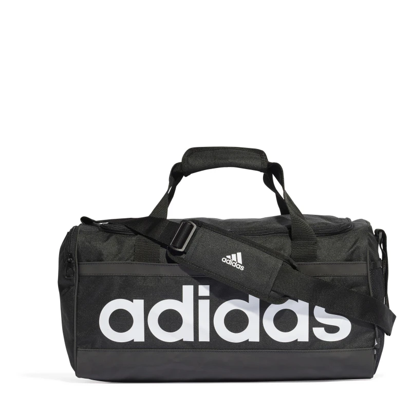 Image of adidas LINEAR DUFFEL M womens Sports bag in Black