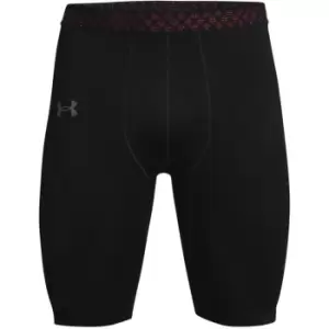 Image of Under Armour Rush Seamless Long Shorts Mens - Black