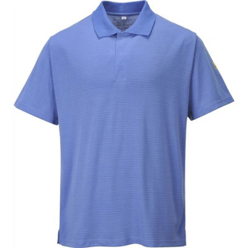Image of Portwest Mens Anti Static ESD Polo Shirt AS21HBRXXXL Colour: Hamilton