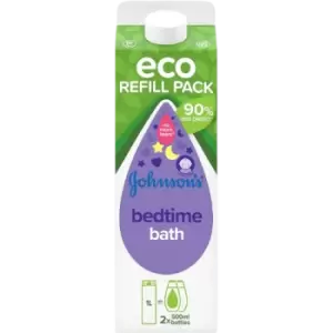 Image of Johnsons Baby Bedtime Bath Eco Refill 1L Bottle