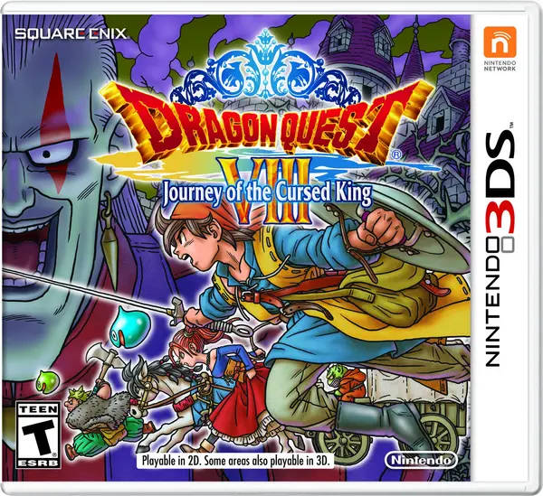 Image of Dragon Quest VIII Journey of the Cursed King Nintendo 3DS Game