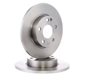 Image of RIDEX Brake disc Solid 82B0322 Brake rotor,Brake discs MERCEDES-BENZ,A-Klasse (W169)