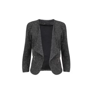 Image of Mela London Grey Cropped Jacket - 10