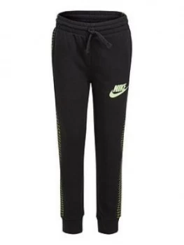 Image of Nike Younger Boys French Terry Joggers, Black, Size 3-4 Years