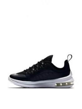 Image of Nike Air Max Axis Childrens Trainers - Black/White, Size 2
