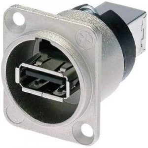 Image of Neutrik NAUSB-W Reversible USB-laying 2.0 Socket, built-in Laying