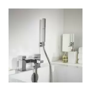 Image of Mira Honesty Bath Shower Mixer Tap - Silver