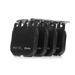 Image of BREMBO Brake pad set BMW,ALPINA,ROLLS-ROYCE P 06 106 34106883510,34106888459,34108064560 34108064561,34108064562,34116874431,34116874432,34116888460