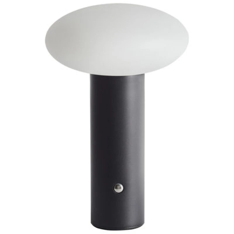 Image of Beliani Wireless LED Table Lamp Buayan With Dimmer Metal Black