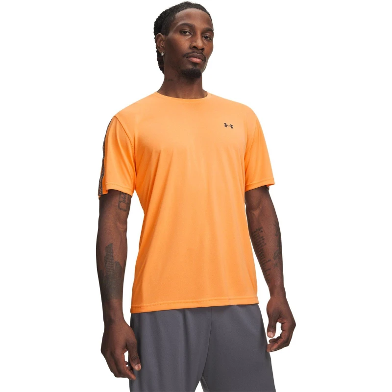 Image of Under Armour Tech 2.0 Short Sleeve T-Shirt Mens Orang/Castlerck male S
