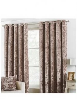 Image of Riva Home Verona Eyelet Curtains66X90