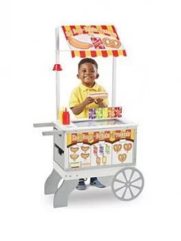 Image of Melissa Doug Wooden Snacks Sweets Food Cart.