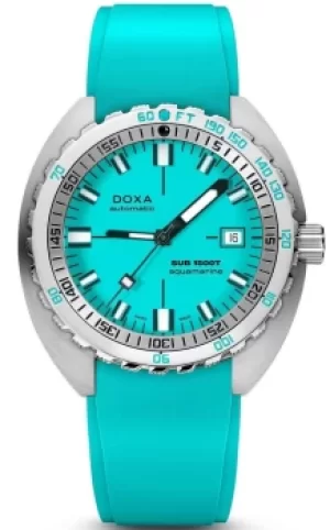 Image of Doxa Watch SUB 1500T Aquamarine Rubber