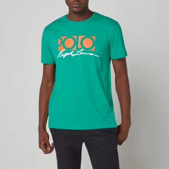 Image of Polo Ralph Lauren Mens Polo Logo T-Shirt - True Green - L