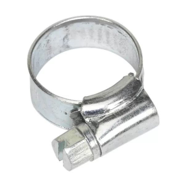 Image of Genuine SEALEY SHC00 Hose Clip Zinc Plated Ø13-19mm Pack of 30