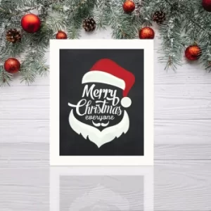 Image of BCTNOEL-001 Multicolor Decorative Framed MDF Painting