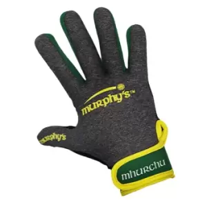 Image of Murphys Childrens/Kids Gaelic Gloves (8-10 Years) (Grey/Green/Yellow)