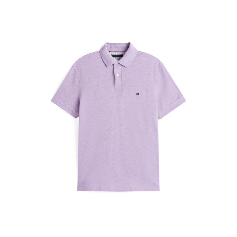 Image of Tommy Hilfiger Core 1985 Polo Shirt - Purple Purple M