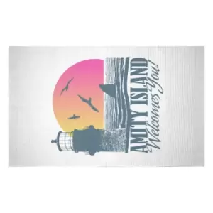 Image of Decorsome x Jaws Amity Island Woven Rug - Small