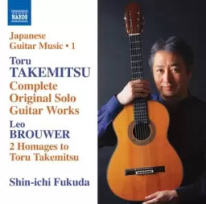 Image of Toru Takemitsu - Toru Takemitsu: Complete Original Solo Guitar Works CD Album - Used