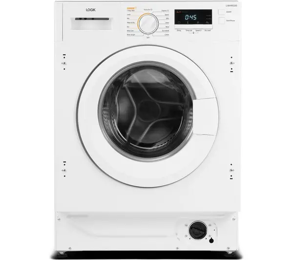 Image of Logik LI8W6D20 8KG Integrated Washer Dryer