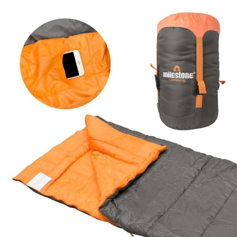 Image of Milestone Single Envelope Sleeping Bag - 400gsm - 3 Seasons