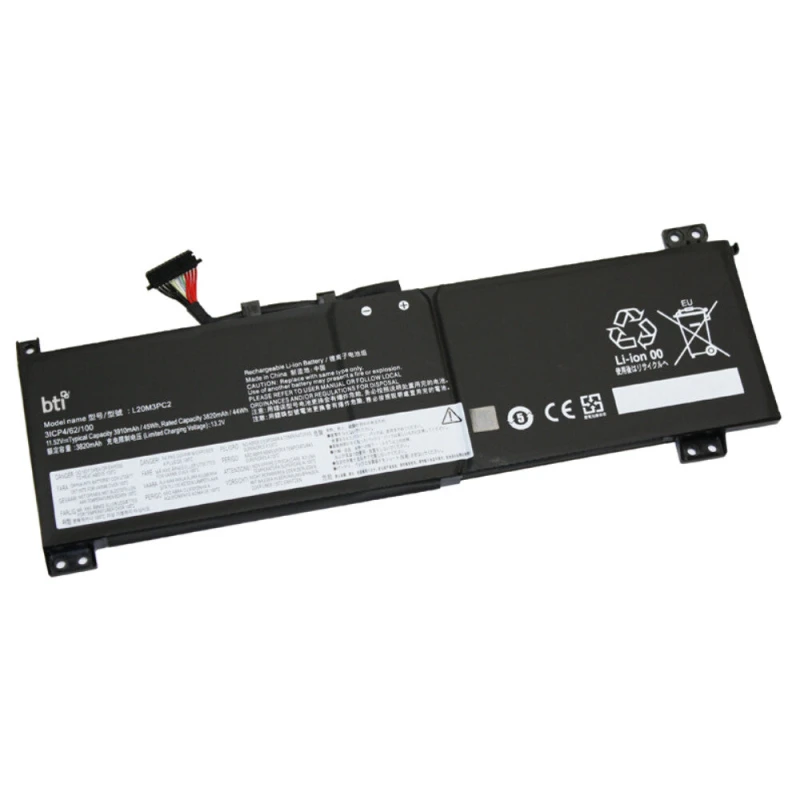 Image of BTI BTI 5B11B96719 compatible 45Wh 3-cell battery for Lenovo IDEAPAD GAMING 3-15ACH6 5B11B96719-BTI
