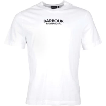 Image of Barbour International Formula T-Shirt - White