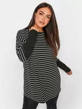 Image of Yours Striped Double Layer Long Sleeve T-Shirt