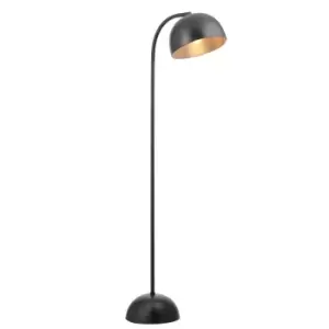 Image of Turin Complete Floor Lamp, Matt Black Paint