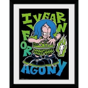 Image of Billie Eilish Agony Collector Print