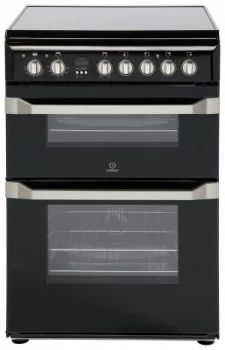 Image of Indesit ID60C2KS 60cm Double Electric Cooker